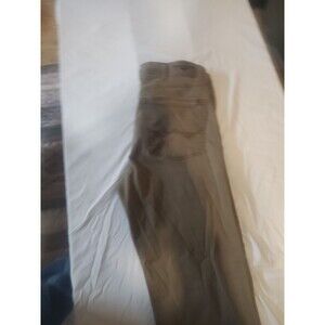 Wrangler Flex Straight Fit Pants Mens 34x34 Brown 5 Pocket Workwear 95GRWKR